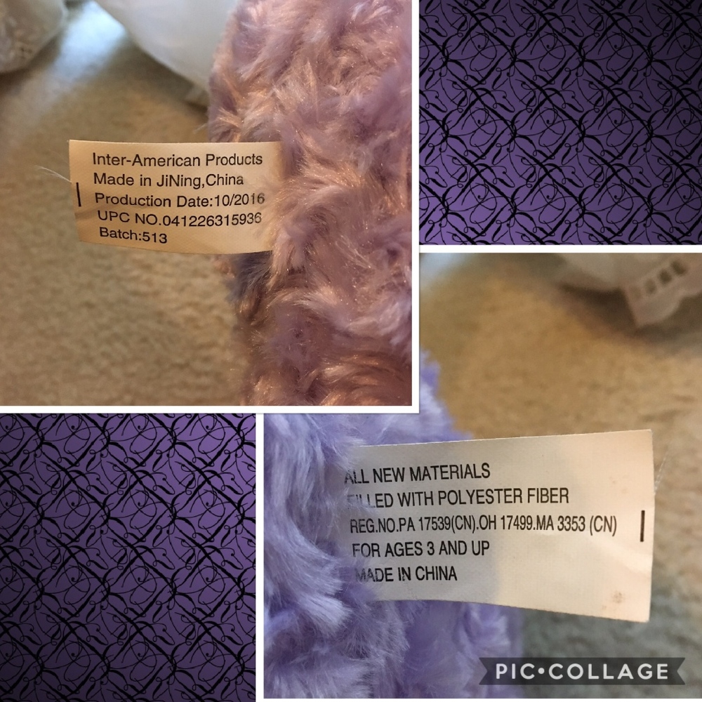 Purple Lamb Plush - Picture 7 of 8